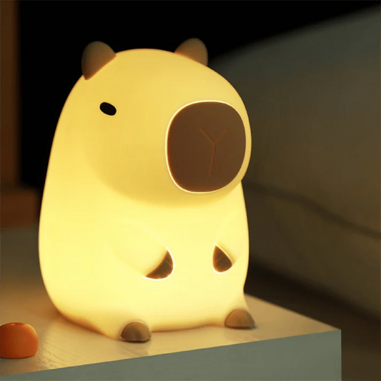 TwinklePal® Capybara Squishy Night Light - Perfect Gift 🎁