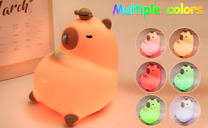 TwinklePal® Capybara Squishy Night Light - Perfect Gift 🎁