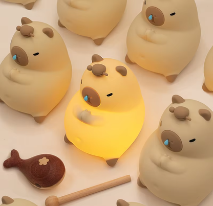 TwinklePal® Capybara Squishy Night Light - Perfect Gift 🎁