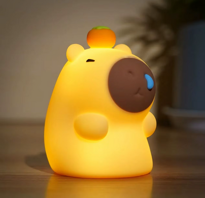 TwinklePal® Capybara Squishy Night Light - Perfect Gift 🎁